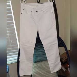 Eileen Fisher White Jeans sz 32 waist